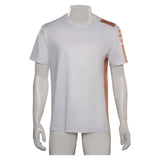 Cosplay Costume T-shirt Summer Short Sleeve Shirt Halloween Carnival Party Disguise Suit Star Wars Cassian Andor
