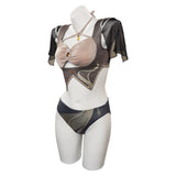 Genshin Impact Zhongli Cosplay Costume Halloween Carnival Party Disguise Suit