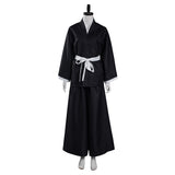 Anime Bleach Halloween Carnival Suit Kuchiki Rukia Cosplay Costume Japanese Kimono Outfits