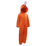 Adult Chainsaw Man-Pochita Cosplay Costume Jumpsuit Pajamas Sleepwear Halloween Carnival Suit