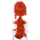 Anime Genshin Impact Carnival Halloween Party Props Diluc Ragnvindr Cosplay Wig Heat Resistant Synthetic Hair