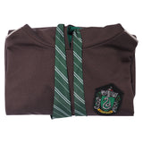 Harry Potter slytherin hoodies Cosplay Costume Coat Halloween Carnival Suit