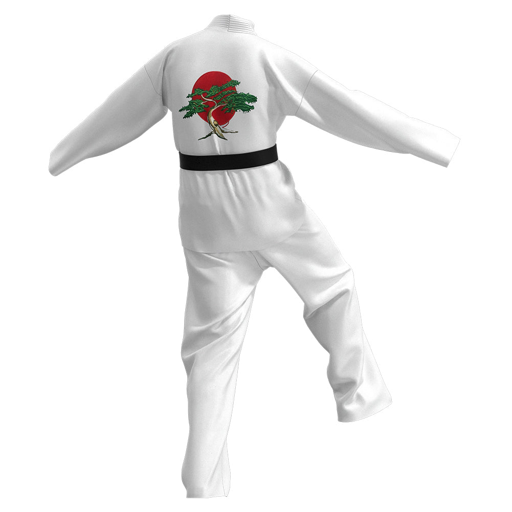 Kids Children The Karate Kid - Daniel LaRusso Karate Uniform Outfits Cosplay Costume Halloween Carnival Suit