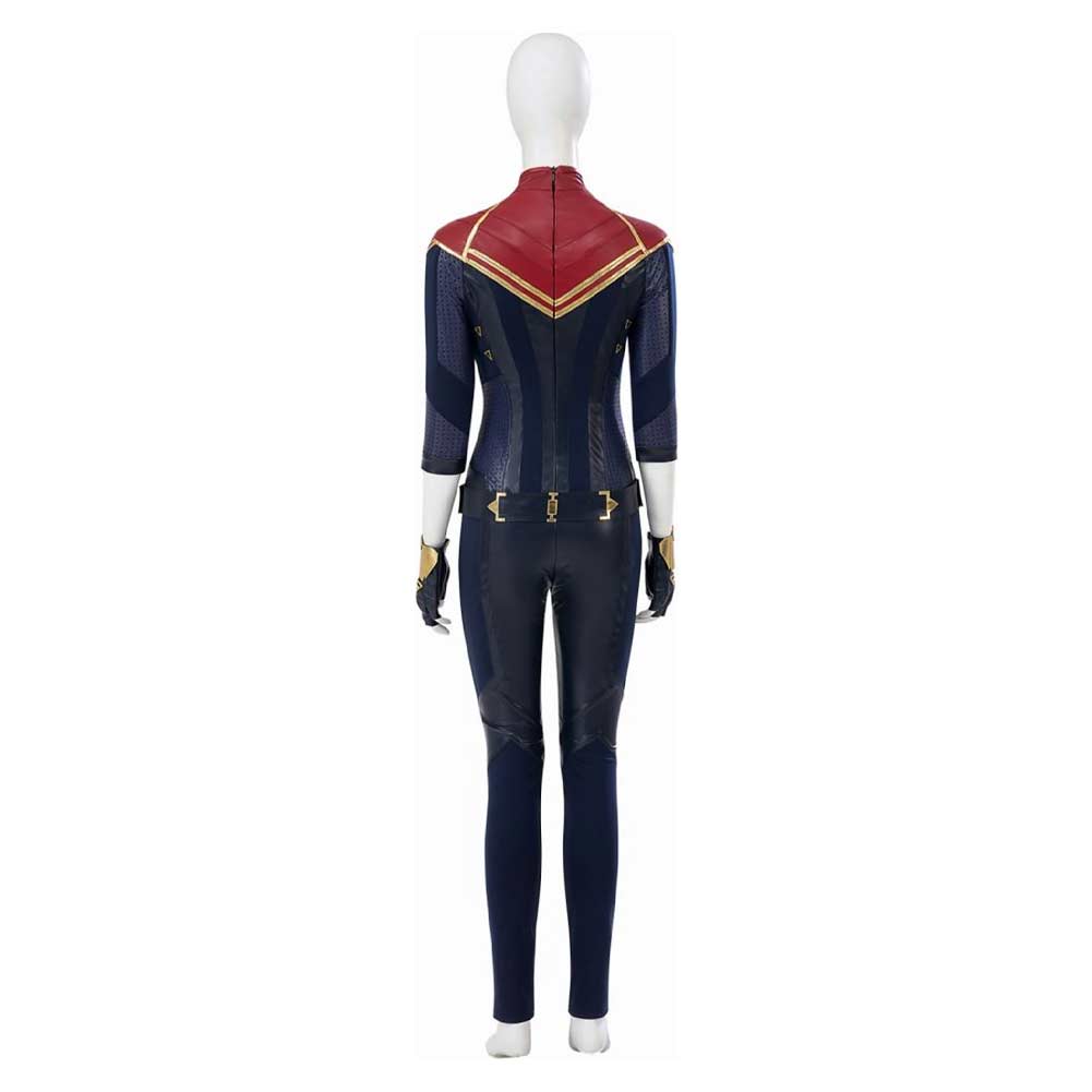 Captain Carol Danvers Movie Character Upgrade Clothing Combat Suit Cosplay Costume Outfits