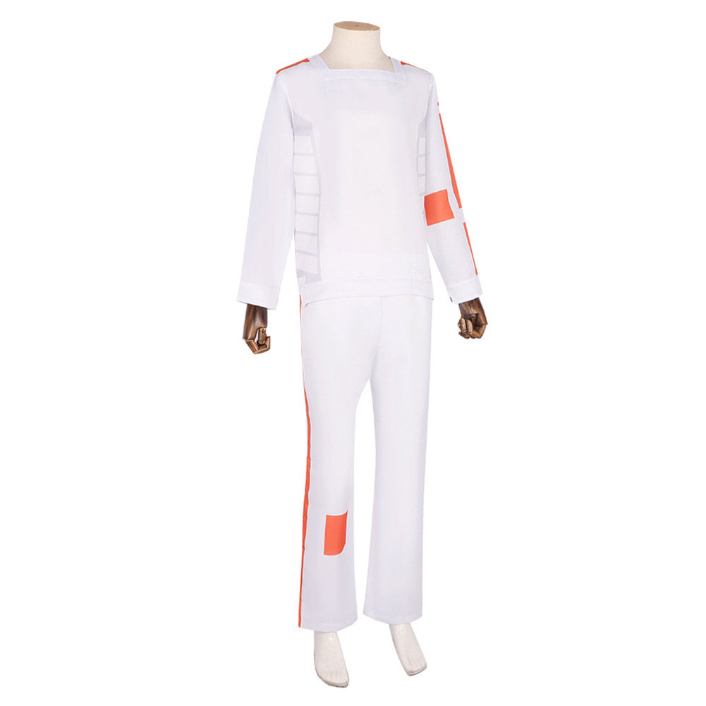 Cassian Andor White Prison Tracksuit Cosplay Costume Outfits