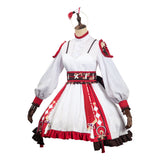 Genshin Impact Yae Miko Lolita  Cosplay Costume Halloween Carnival Suit