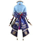 Genshin Impact Kamisato Ayaka Cosplay Costume Outfits Halloween Carnival Suit