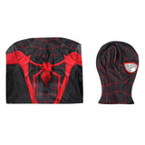 Kids Children Miles Morales Cosplay Costume Outfits Halloween Carnival Suit