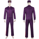 The Grand Budapest Hotel Zero Lobby Outfits Cosplay Costume Halloween Carnival Suit