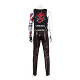 Cyberpunk 2077 Johnny Silverhand Game Character Cosplay Costume Outfits Halloween Carnival Suit