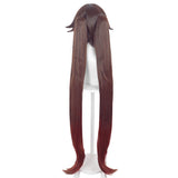 Genshin Impact Carnival Halloween Party Props HuTao Cosplay Wig Heat Resistant Synthetic Hair