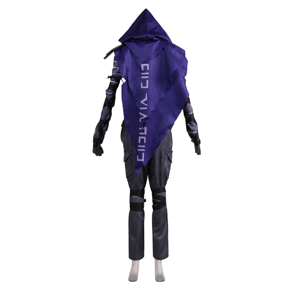 Valorant Yoru Cosplay Costume Outfits Halloween Carnival Suit