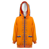 Kids Children Kakegurui Compulsive Gambler Hoodie Zipper Hooded Long Jacket Coat Yomoduki Runa Cosplay Costume