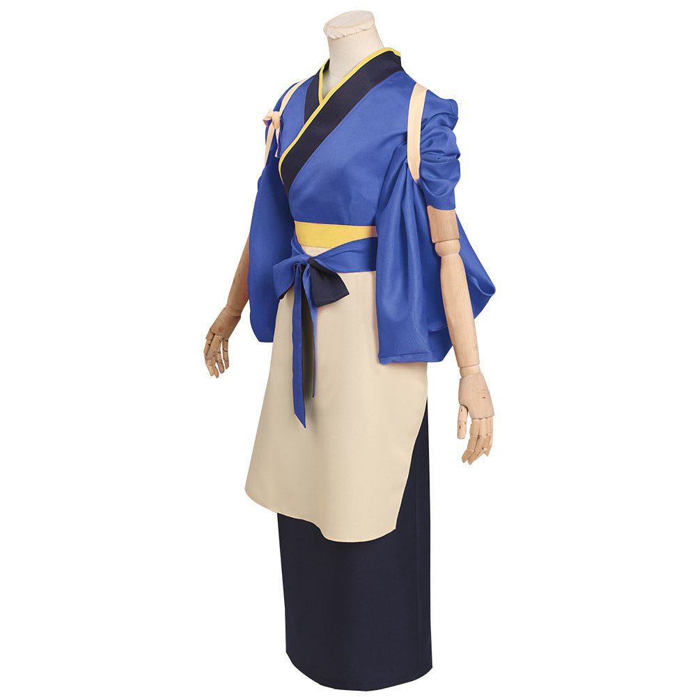 Lycoris Recoil - Inoue Takina Cosplay Costume Kimono Outfits Halloween Carnival Suit