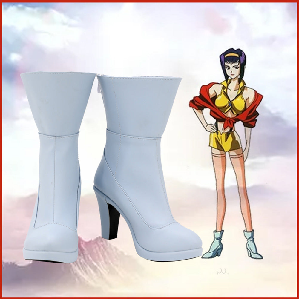 Cowboy Bebop Faye Valentine Cosplay Shoes Boots Halloween Costumes Acc –  Cosplaysky.ca