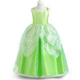 Kids Girls  Peter Pan & Wendy Tinker Bell Cosplay Costume Dress Outfits Halloween Carnival Party Disguise Suits