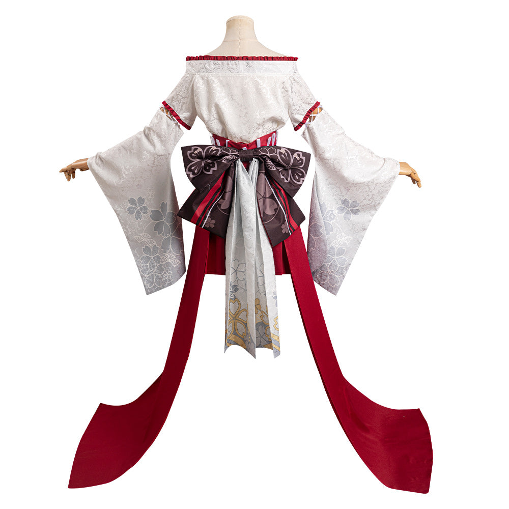 Genshin Impact - Yae Miko Kimono Cosplay Costume Outfits Halloween Carnival Suit