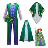 Hocus Pocus Winifred Sanderson Cosplay Costume Jumpsuit Outfits Halloween Carnival Suit