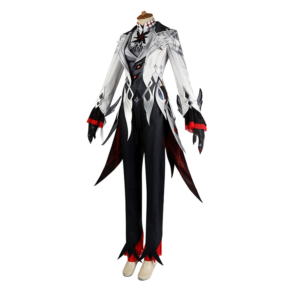 Genshin Impact Arlecchino Outfits Cosplay Costume Halloween Carnival Suit