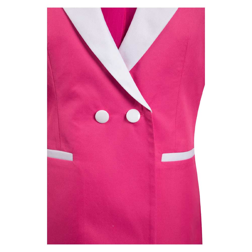 Barbie Cosplay Costume Pink Uniform Skirt Outfits Halloween Carnival Suit