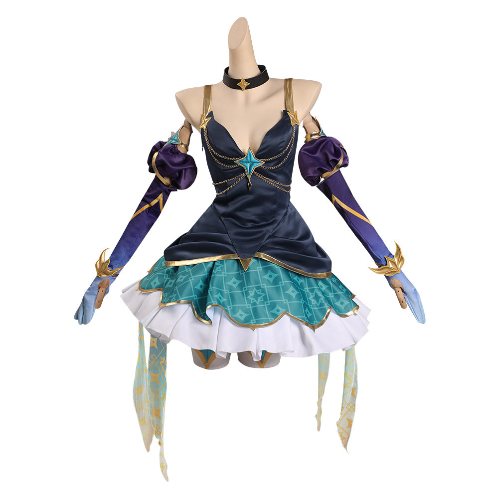 League of Legends - Syndra Star Guardian Cosplay Costume Outfits Halloween Carnival Party Suit