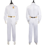 Barbie Ken Cosplay Costume Men Jumpsuit Belt Outfits Halloween Carnival Suit