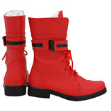 Final Fantasy VII Remake Tifa Lockhart Game Character Cosplay Red Boots Shoes Halloween Carnival Party Costume Prop