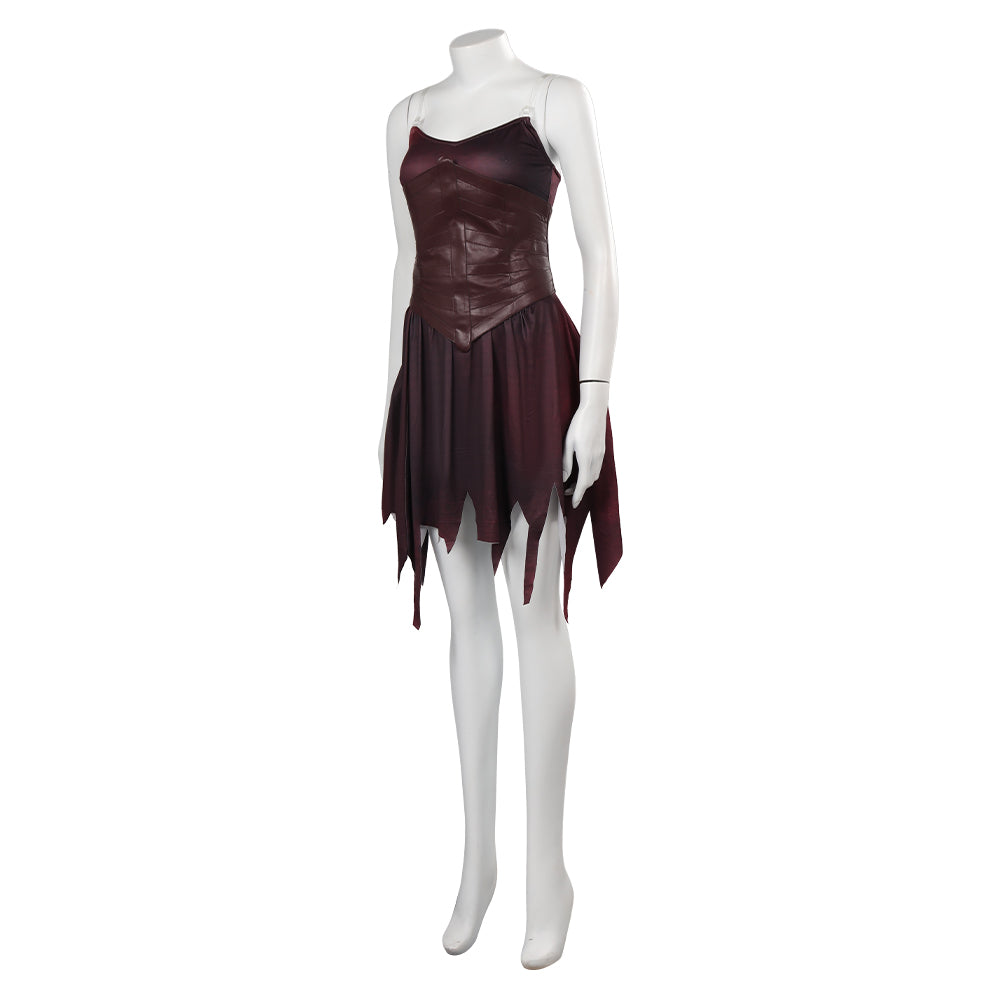 Damsel 2023 Movie Princess Elodie Battle Uniforms Cosplay Costume Halloween Carnival Suit
