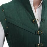 Tangled Halloween Carnival Suit Flynn Rider Cosplay Costume Vest Shirt Outfit