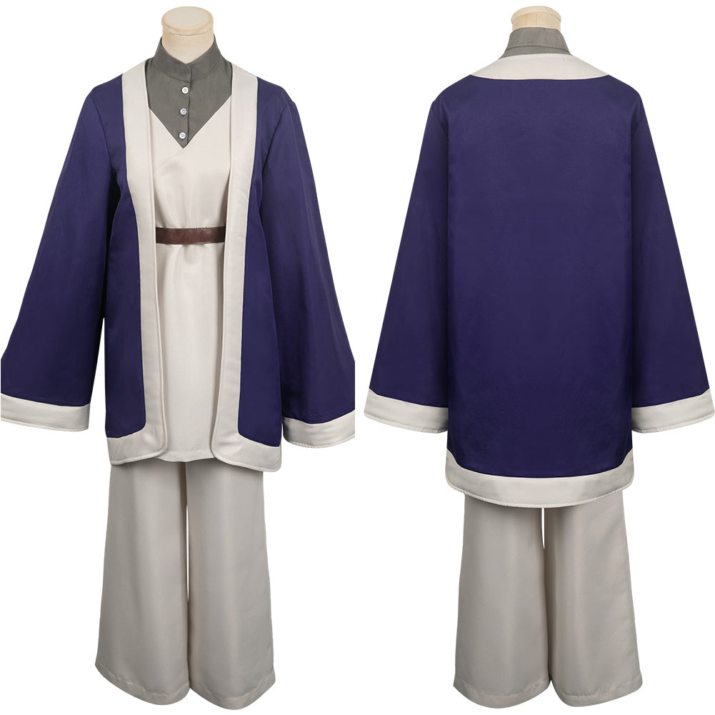 Delicious in Dungeon Falin Anime Purple Suit Cosplay Costume Outfits