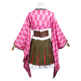 Demon Slayer Fifth Anniversary Kanroji Mitsuri Kimono Cosplay Costume Outfits Halloween Carnival Suit