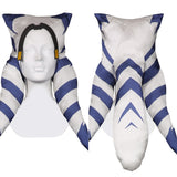 Star Wars Ahsoka Tano Cosplay Hat Headgear Costume Accessories Halloween Carnival Suit