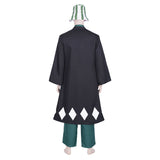 Anime Bleach Coat Pants Hat Outfit Urahara Kisuke Halloween Carnival Suit Cosplay Costume