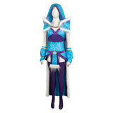 Dota 2 Crystal Maiden Game Chracter Blue Suit Cosplay Costume Outfits Halloween Carnival Suit