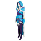 Dota 2 Crystal Maiden Game Chracter Blue Suit Cosplay Costume Outfits Halloween Carnival Suit