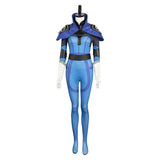 Dota 2 Luna Game Character Blue Suit Cosplay Costume Outfits Halloween Carnival Suit