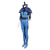 Dota 2 Luna Game Character Blue Suit Cosplay Costume Outfits Halloween Carnival Suit