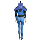Dota 2 Luna Game Character Blue Suit Cosplay Costume Outfits Halloween Carnival Suit