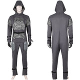 Dune 2 Paul Atreides Desert Protective Clothing Printed Bodysuit Cosplay Costume Outfits Halloween Carnival Suit