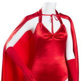 Wanda Vision Scarlet Witch Women Jumpsuit Outfit Wanda Maximoff Halloween Carnival Suit Cosplay Costume