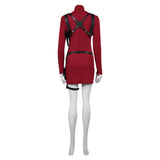 Resident Evil 4 Biohazard RE:4 Ada Wong Cosplay Costume  Halloween Carnival Party Disguise Suit