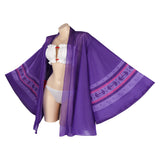 Encanto Luisa Madrigal Cosplay Bikni Swimsuit Cloak Kimono Coat Costume Outfits Halloween Carnival Suit-cossky®