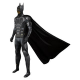 Adult Bruce Wayne Cosplay Costume Jumpsuit Cloak Outfits Halloween Carnival Suit