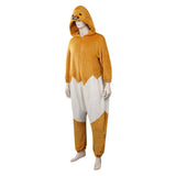 Gudetama Adventure Gudetama Cosplay Costume Jumpsuit  Sleepwear Onesies Pajamas Outfits Halloween Carnival Party Suit