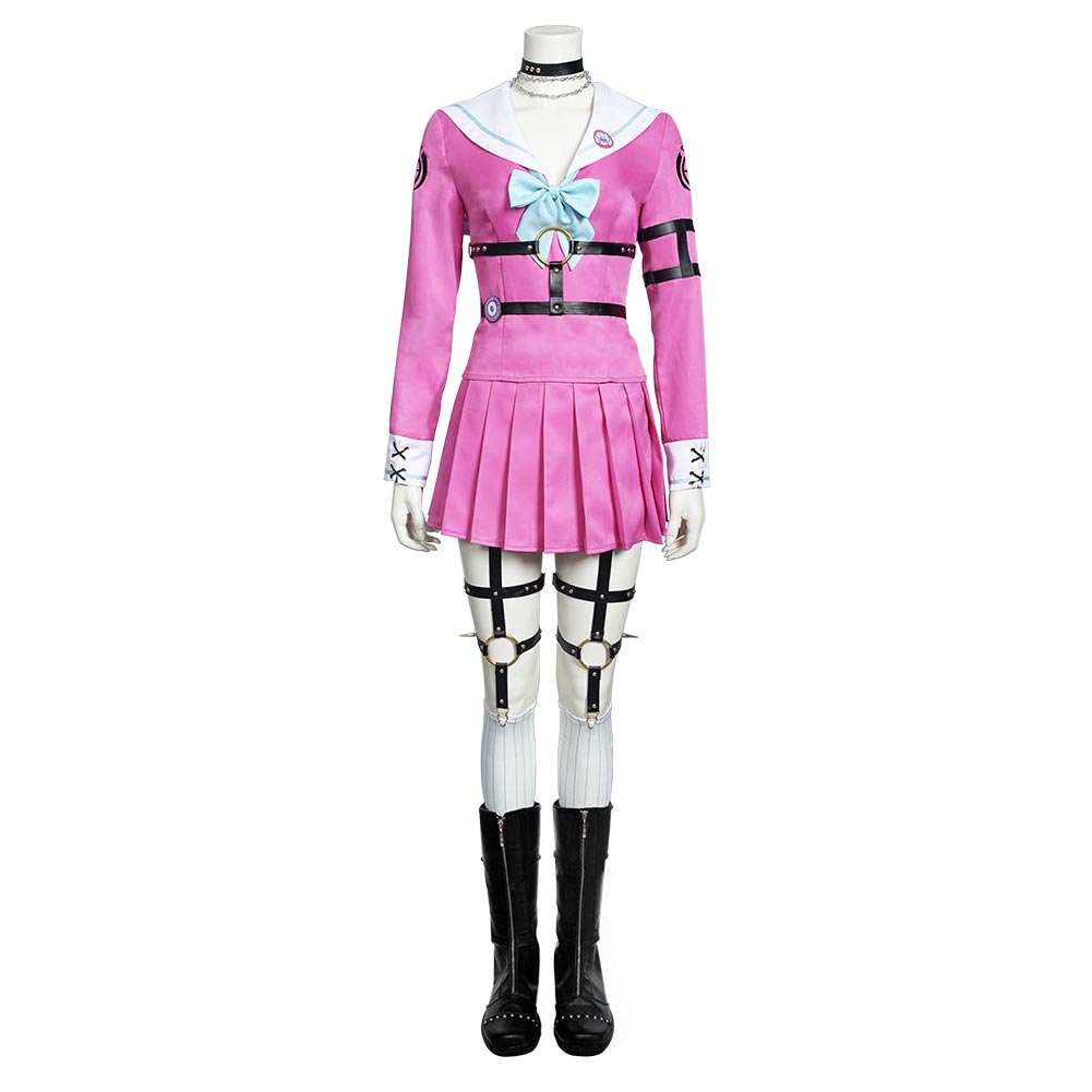 Danganronpa V3: Killing Harmony Halloween Carnival Suit Miu Iruma Cosplay Costume Women Dress Outfits
