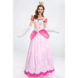Peach Cosplay Costume Dress Outfits Halloween Carnival Party Suit