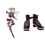 Genshin Impact Kuki Shinobu Cosplay Shoes Boots Halloween Costumes Accessory Custom Made