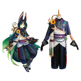 Genshin Impact - Tighnaria Cosplay Costume Outfits Halloween Carnival Suit