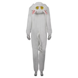 Suzume‘s Door-Locking Daijin Sadaijin Cosplay Costume Hooded Jumpsuit Sleepwear Outfits Halloween Carnival Party Disguise Suit