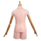 Barbie Cosplay Costume Sleepwear Two-Pieces Pajamas Shirt Shorts Headband Outfits Halloween Carnival Suit